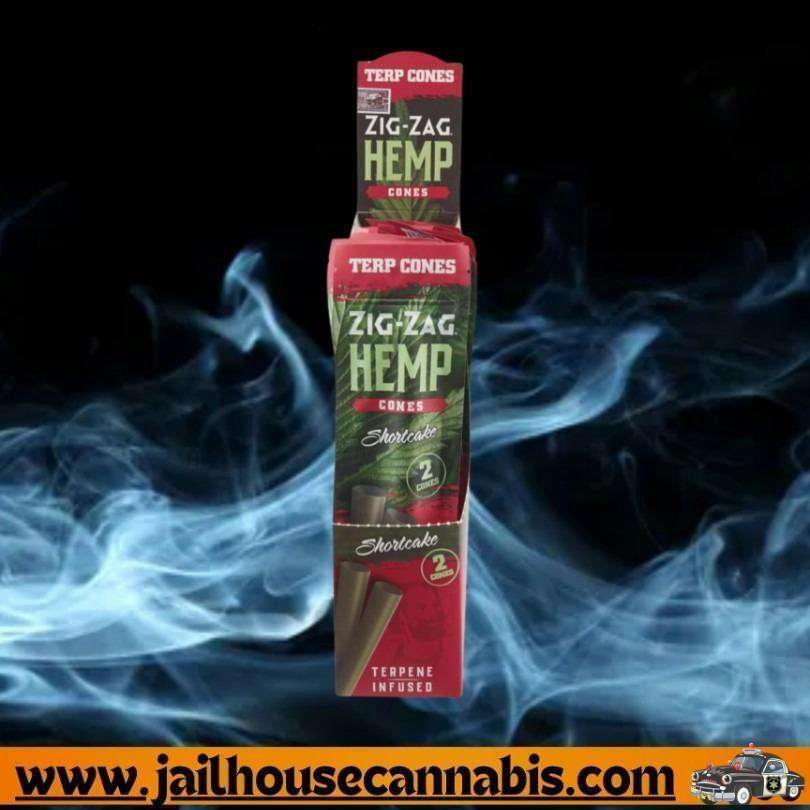 Zig Zag - Terpene Infused Hemp Cones 2pk - Shortcake