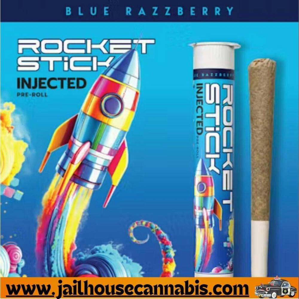 Rocket Stick - 1.2g Injected PR - Blue Razz