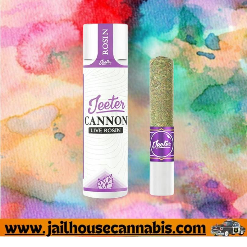 Infused Jeeter Live Rosin Cannon 1.3g - Grape Biscotti (I)