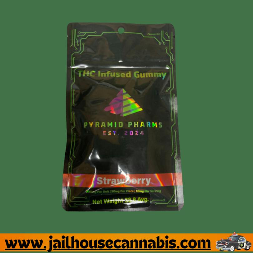 Pyramid - 4ct 50mg Gummies - Strawberry