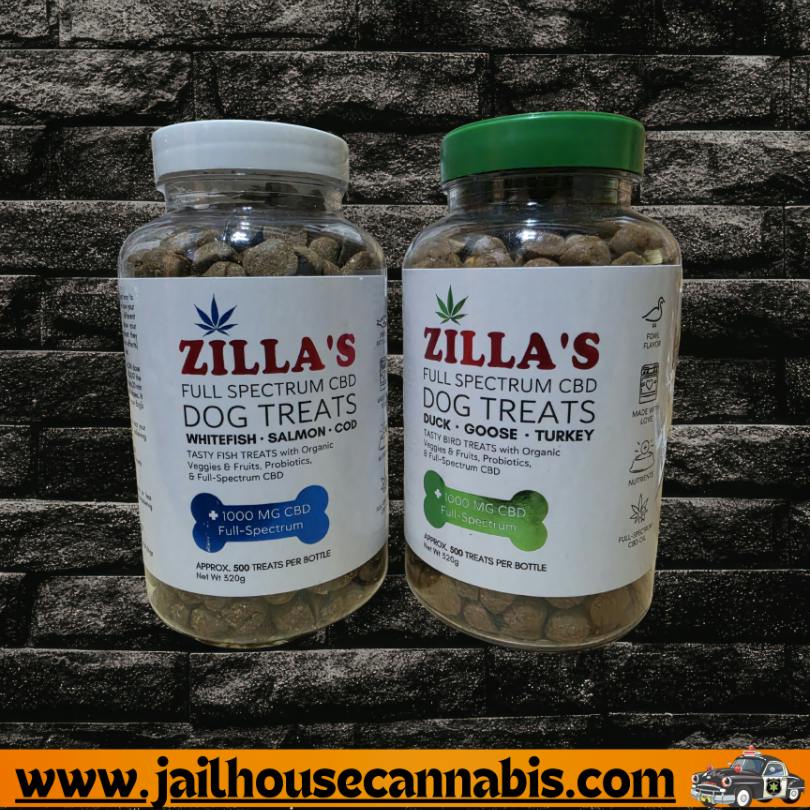 Zilla - CBD Dog Treats 1000mg- Full Spectrum