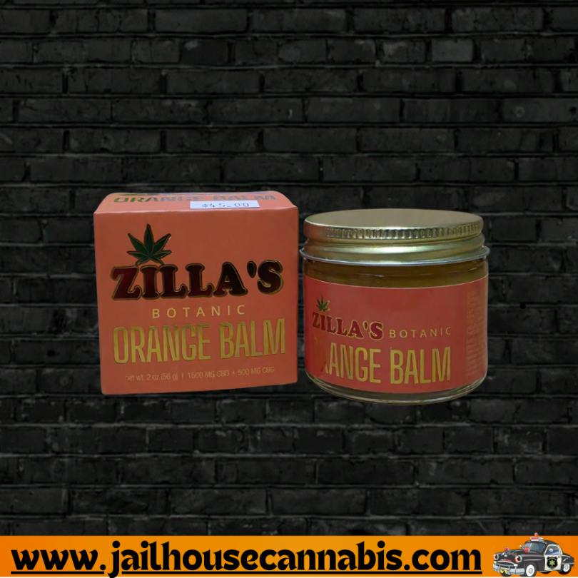 Zilla - Organic Healing Orange Balm
