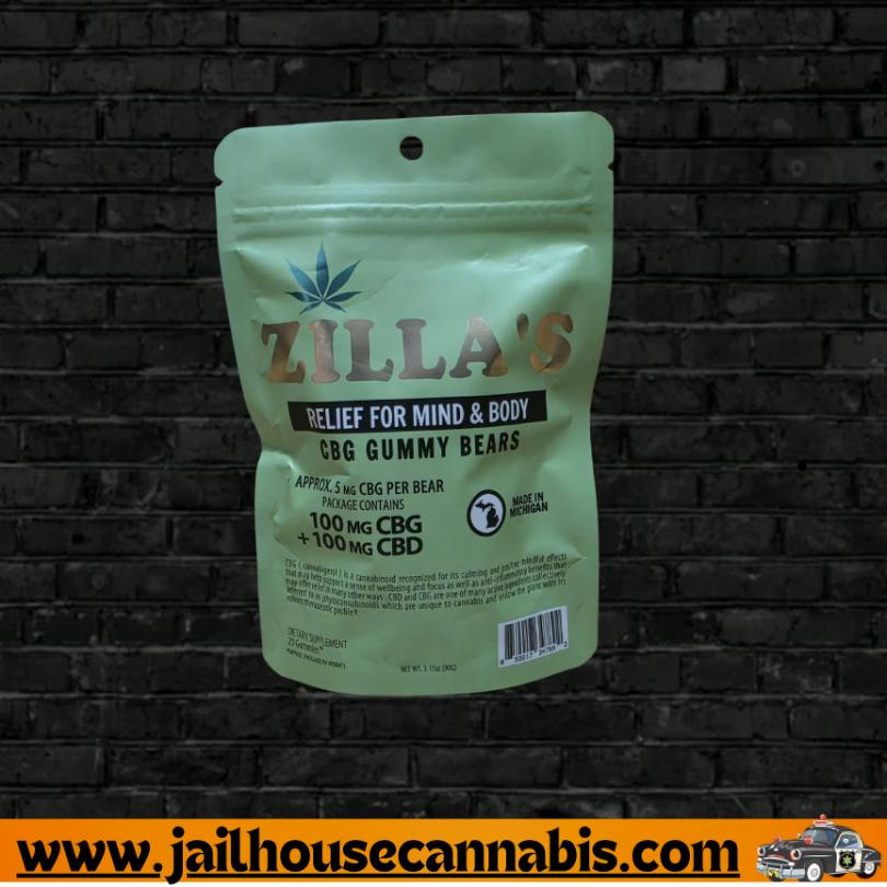 Zilla - CBG + CBD Gummy