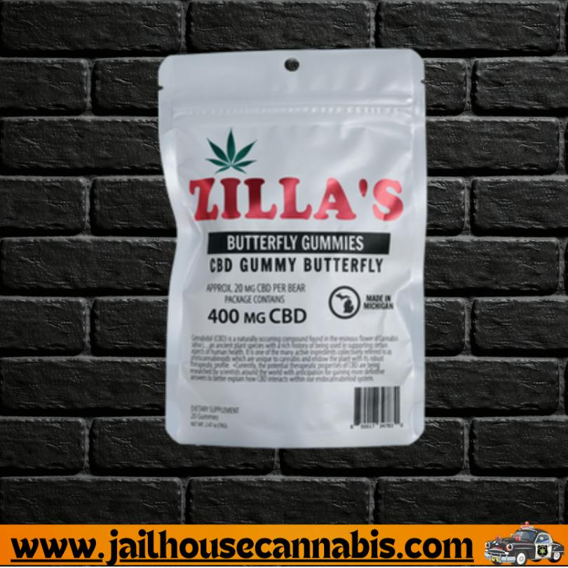Zilla - Butterfly Gummies 400mg