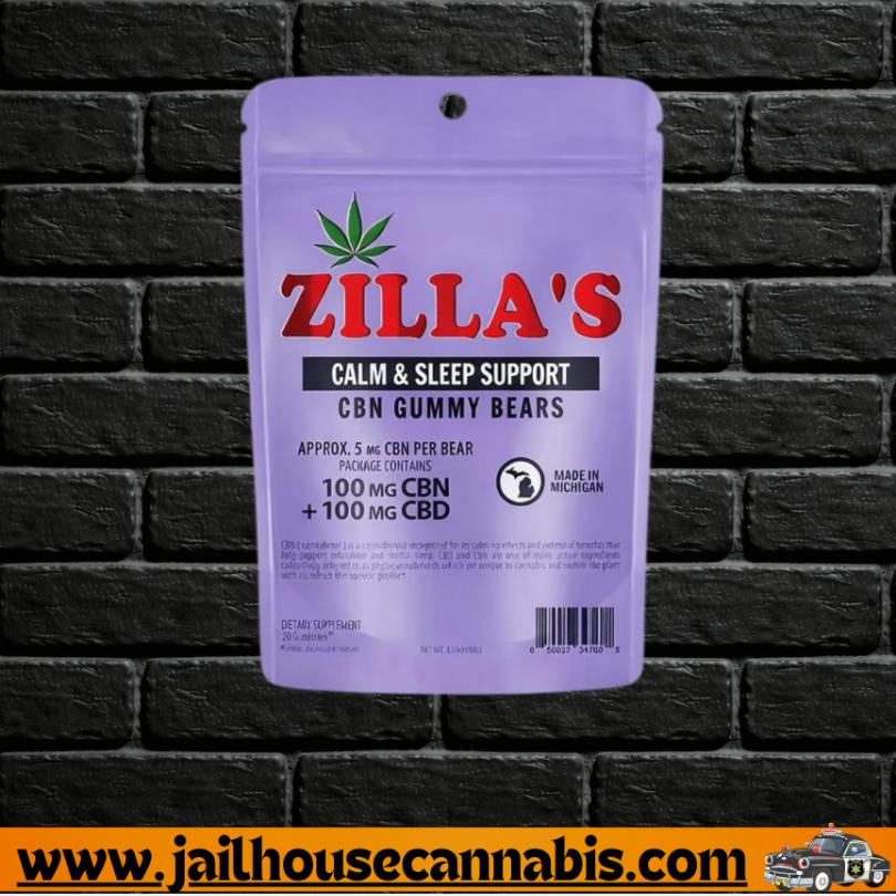 Zilla - Calm & Sleep CBN + CBD Gummy