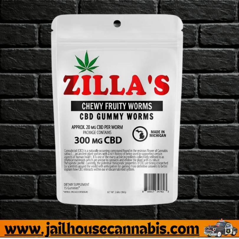 Zilla - CBD Gummy Worm (300mg)