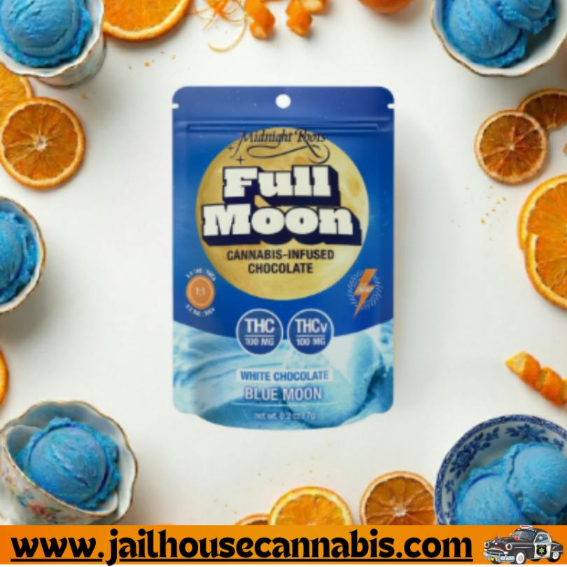 Full Moon - Blue Moon 100mg THC: 100mg THCV