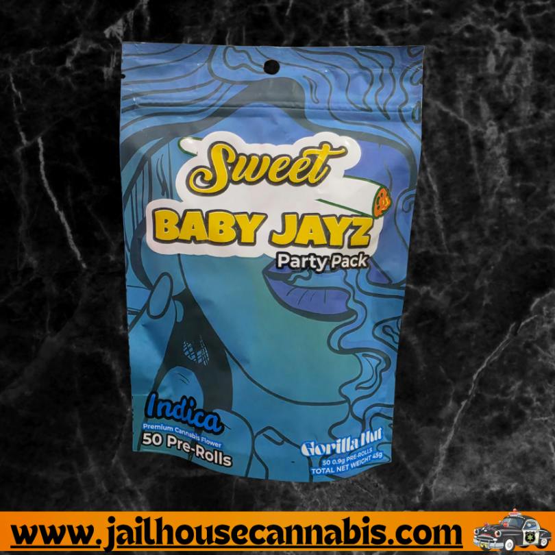 Sweet Baby Jayz 50Pack - .9g PR‘s - Gorilla Nut (I)