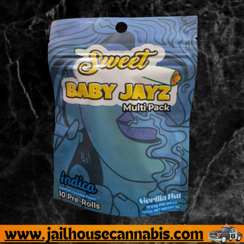 Sweet Baby Jayz 10Pack - .9g PR‘s - Gorilla Nut (I)