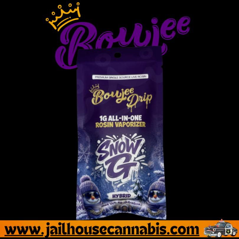 Boujee Drip - Snow G Live Hash Rosin 1G Disposable (H)