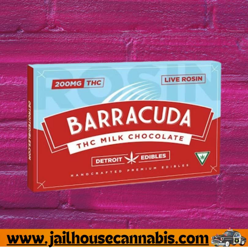 Barracuda Bar - Live Rosin Milk Chocolate - 200mg