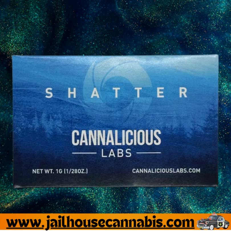 Cannalicious - Haze Berry Shatter 1G