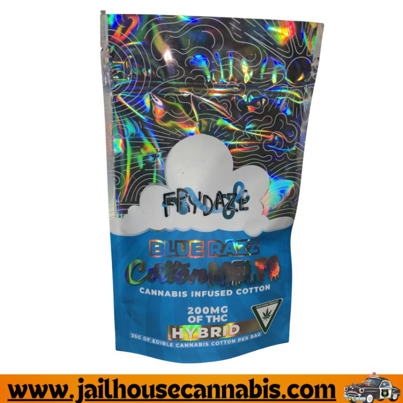 Frydaze - Blue Razz Cotton Melts - 200MG