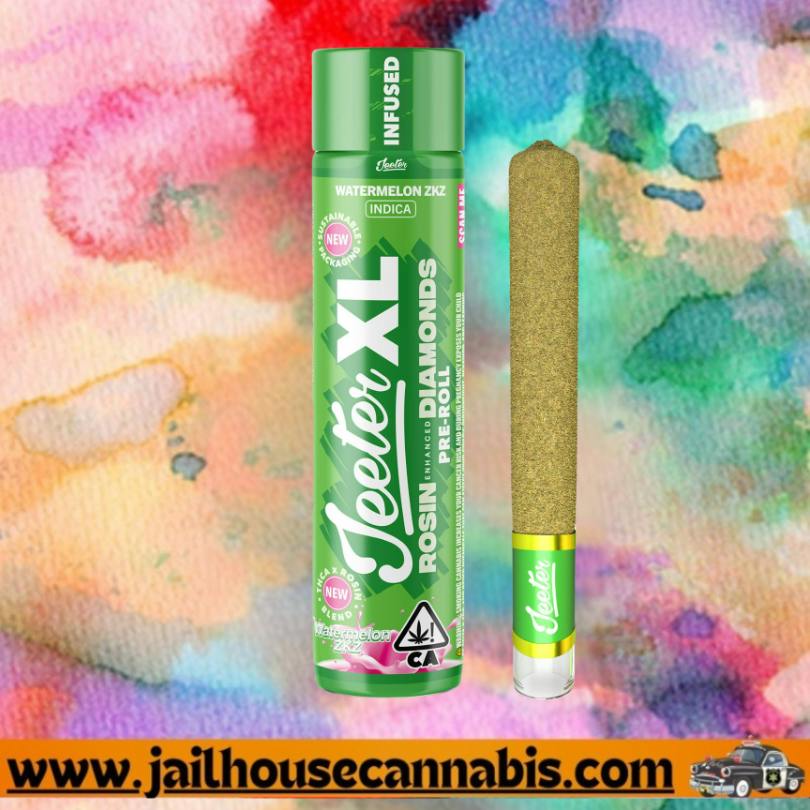 Rosin Enhanced Diamonds Jeeter XL- Watermelon ZKZ (I)