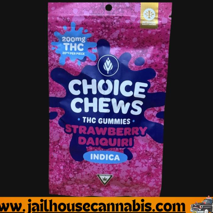 200mg Choice - Strawberry Daiquiri Gummies (I)