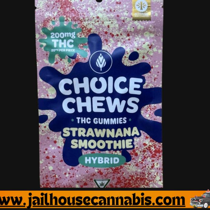 200mg Choice - Strawnana Smoothie Gummies (H)