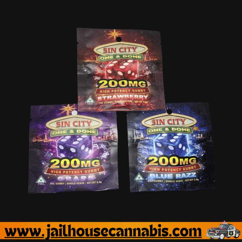 Sin City - 200mg - Blue Razz
