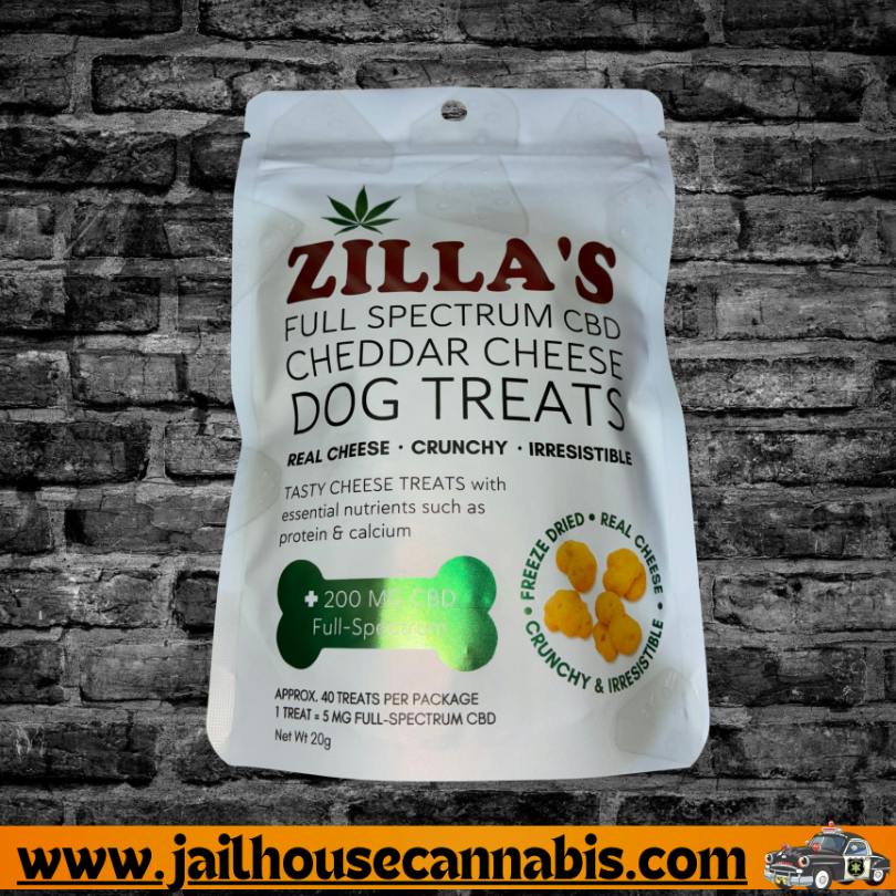 Zilla - Freeze Dried Cheese Dog Treats 200mg