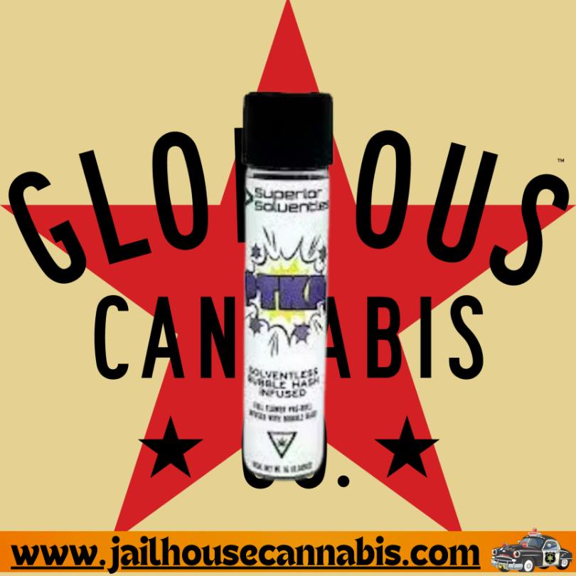 Glorious Cannabis Co. - PTKP Icewater Bubble Hash 1g Pre-Roll