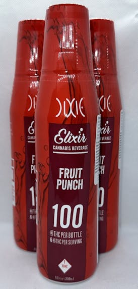 Fruit Punch Elixir Cannabis Beverage - 100mg