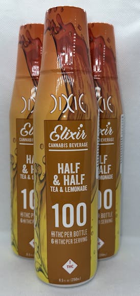 Half & Half / Tea & Lemonade Elixir Cannabis Beverage - 100mg