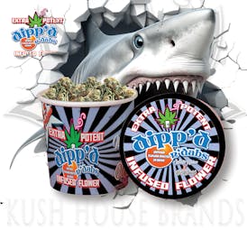 Dipp'd N Dabs -Infused Flower -White rhino -3.5g (H)