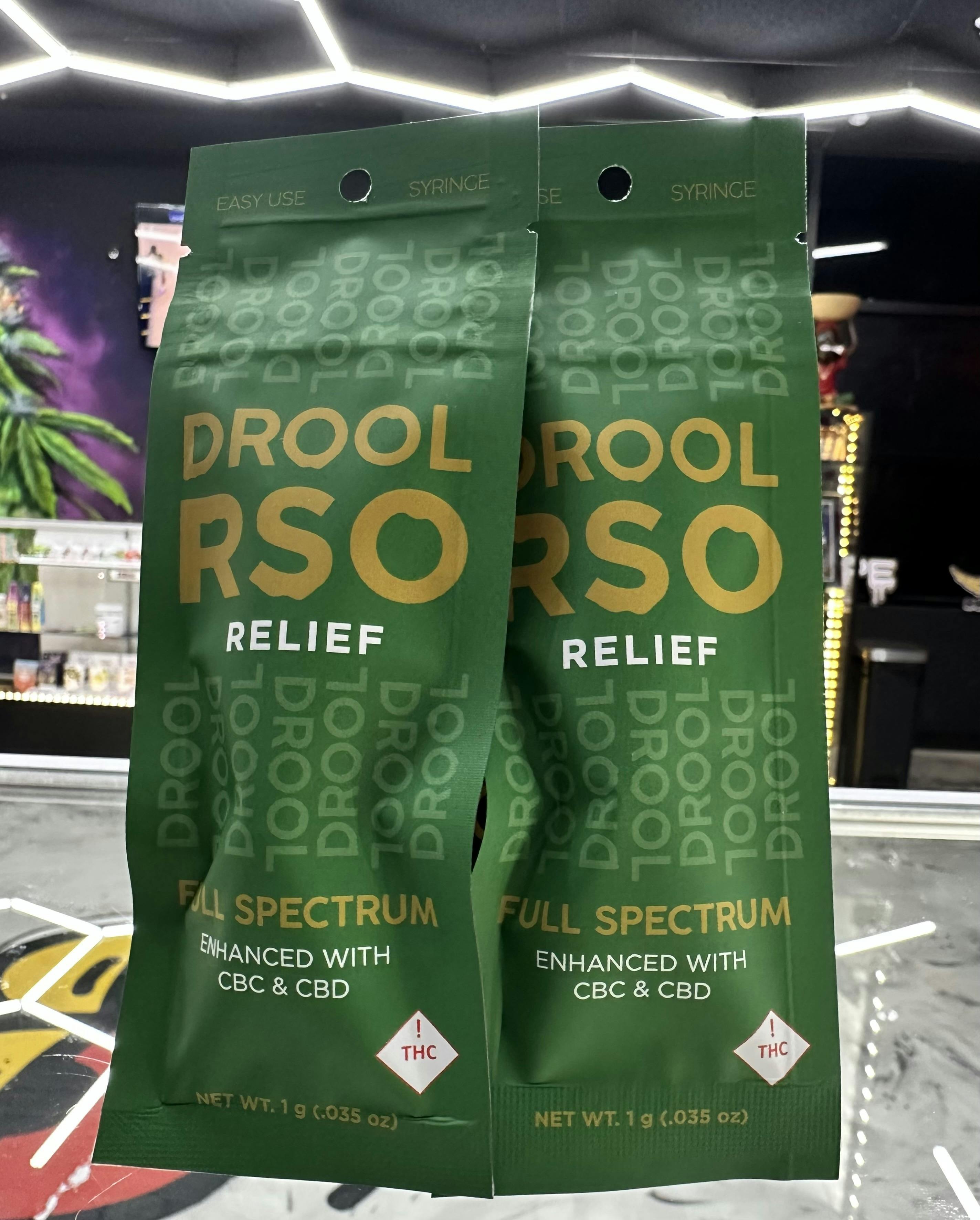 DROOL RSO RELIEF 1G SYRINGE