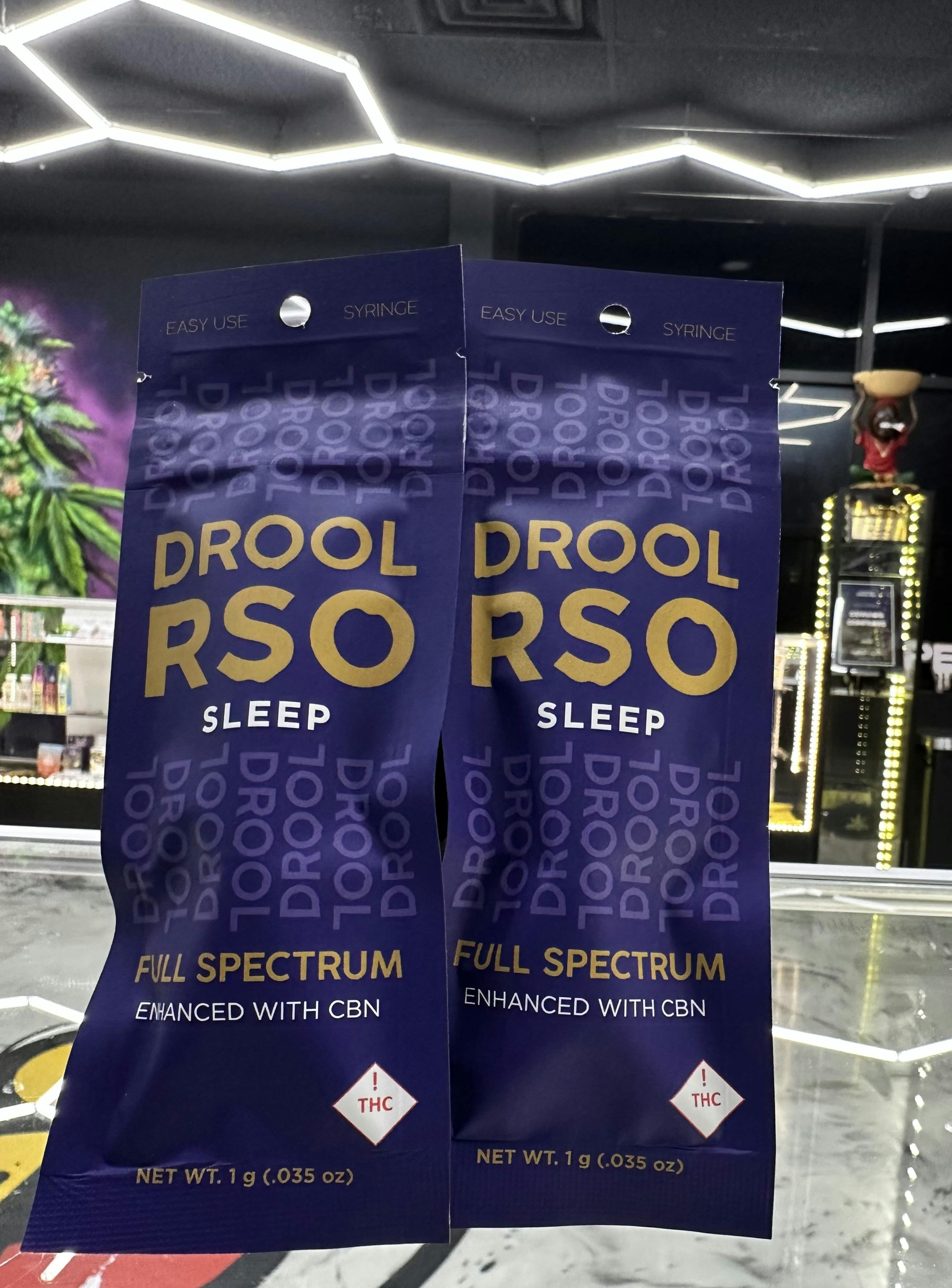 DROOL RSO SLEEP 1G SYRINGE at Mr. Goodbud Cannabis Dispensary