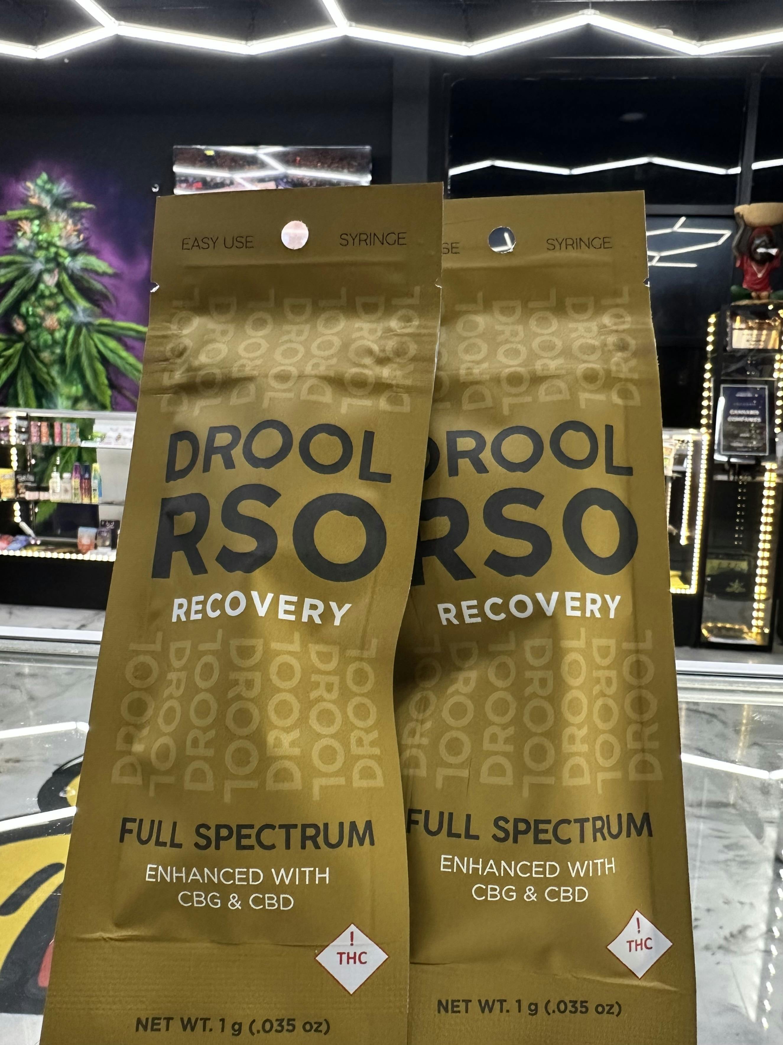 DROOL RSO RECOVERY 1G SYRINGE at Mr. Goodbud Cannabis Dispensary