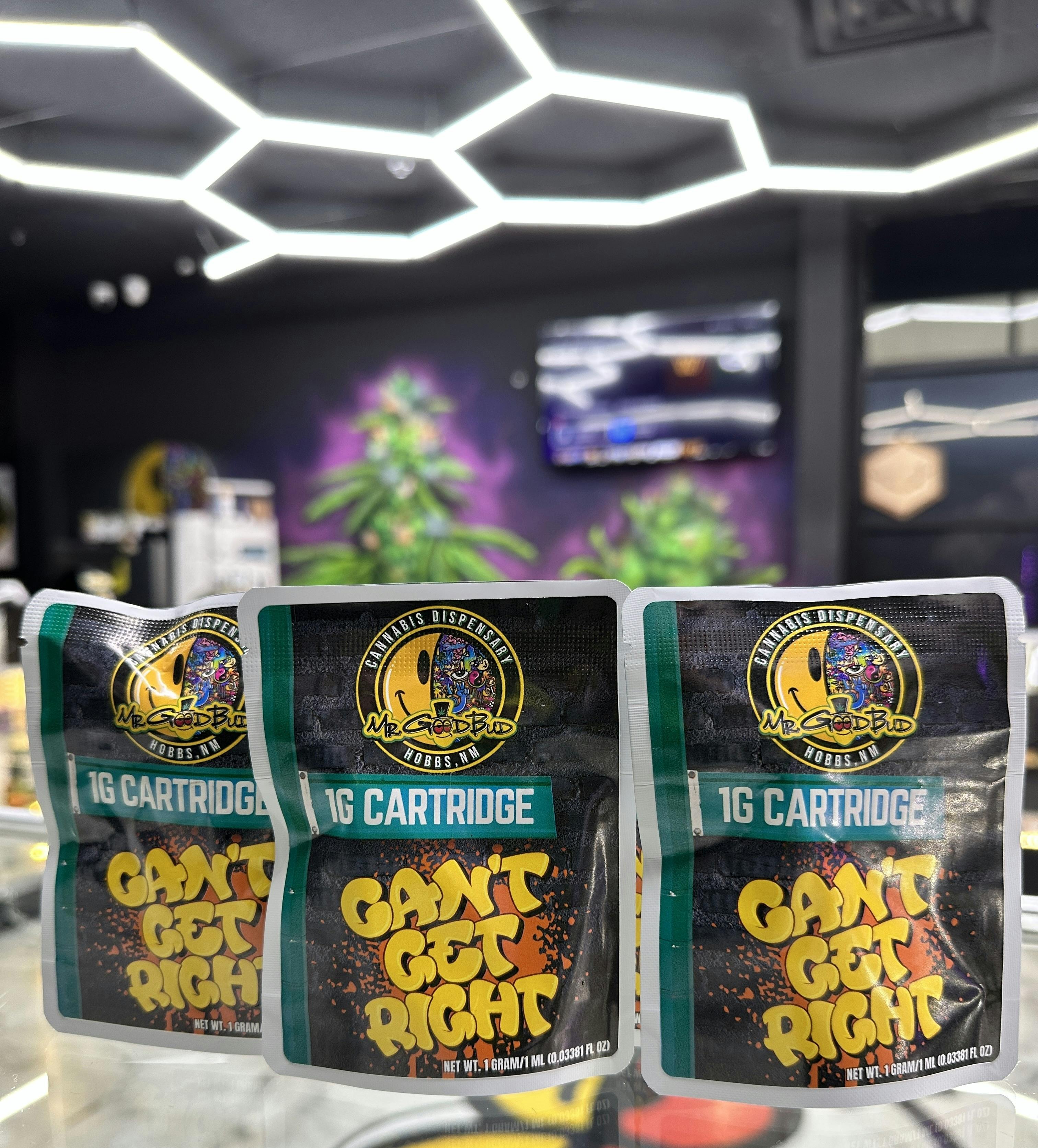 Can't Get Right - 1g carts