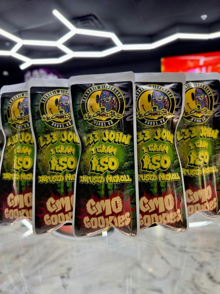 Mr. Goodbud - 1G RSO Infused Preroll - GMO Cookies cannabis product