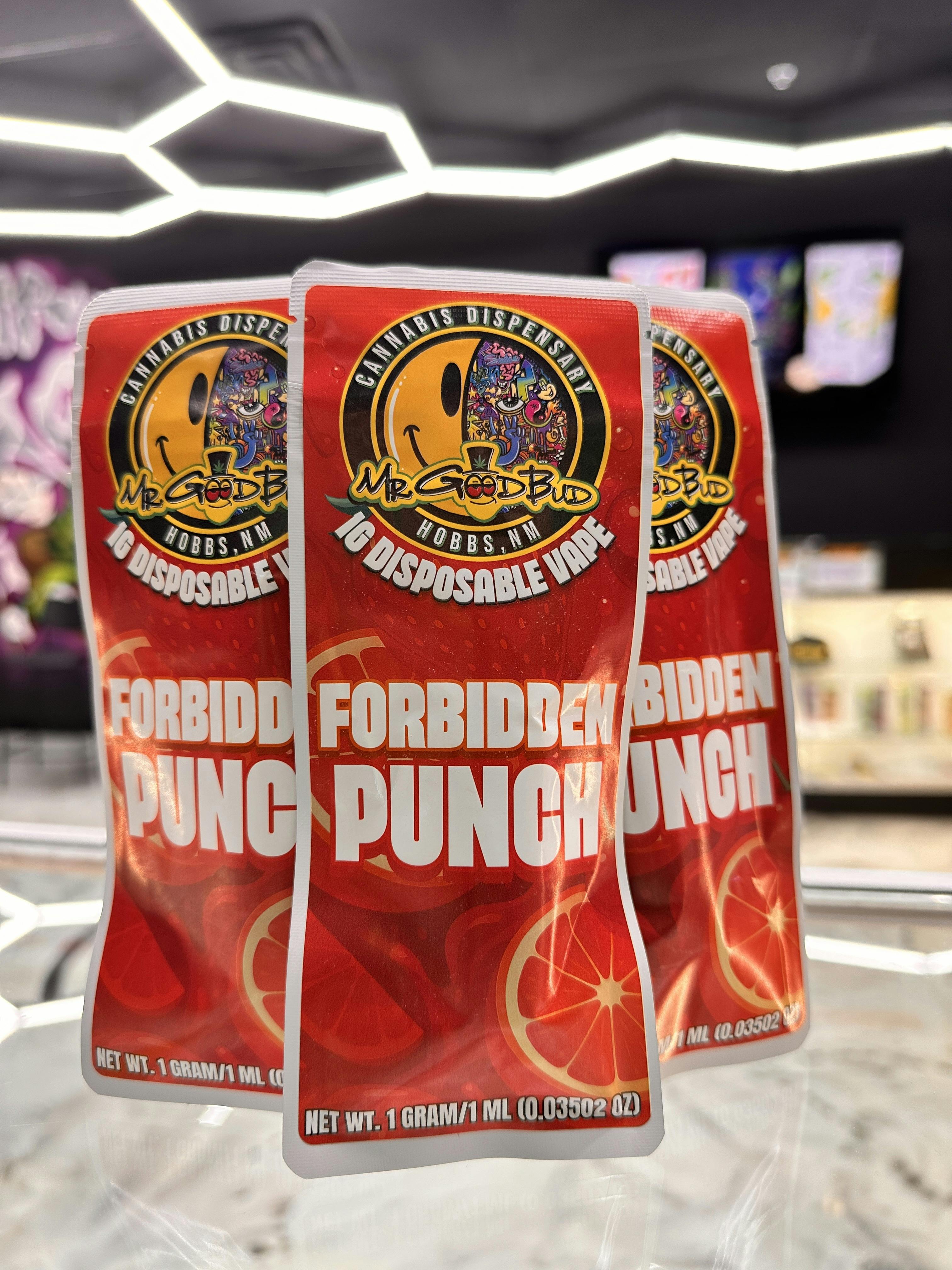 MGB - 1G Disposable Vape - Forbidden Punch