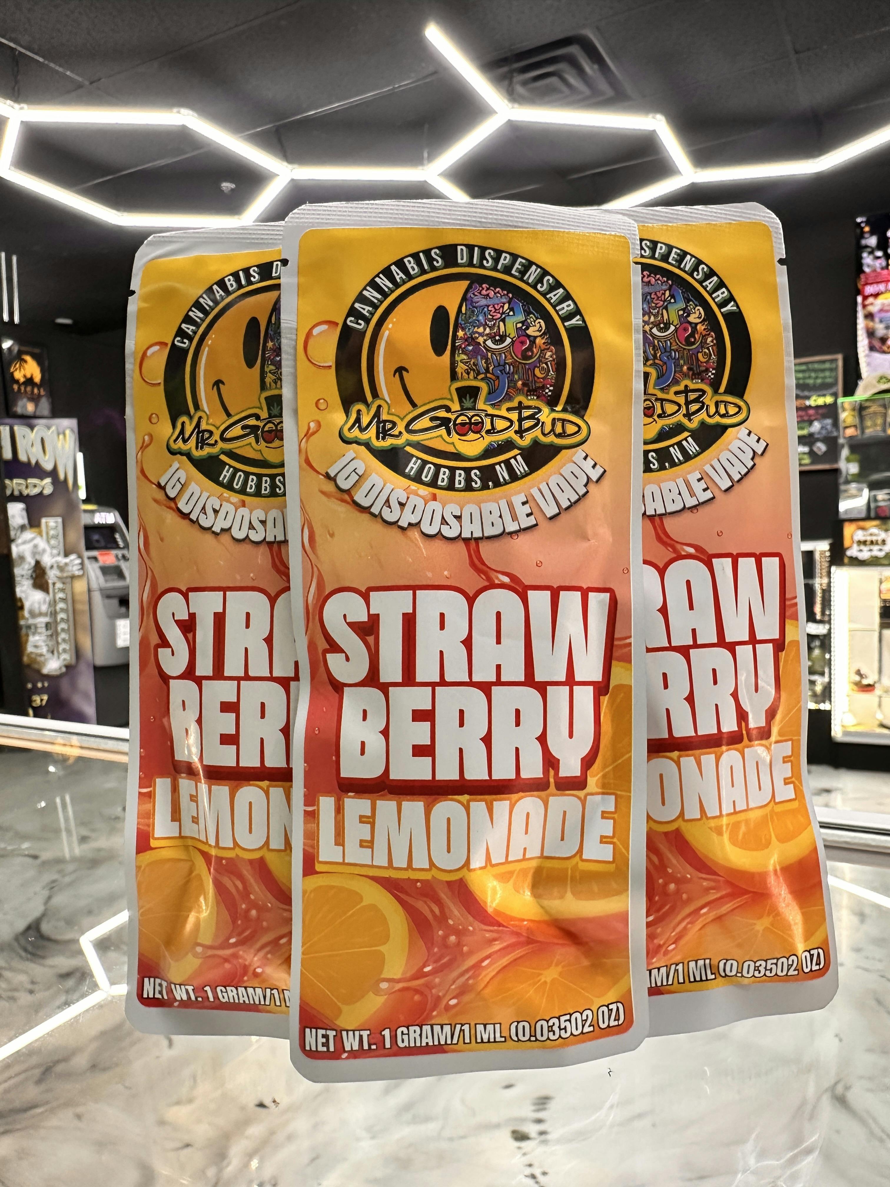 MGB -1G Disposable Vape - Strawberry Lemonade