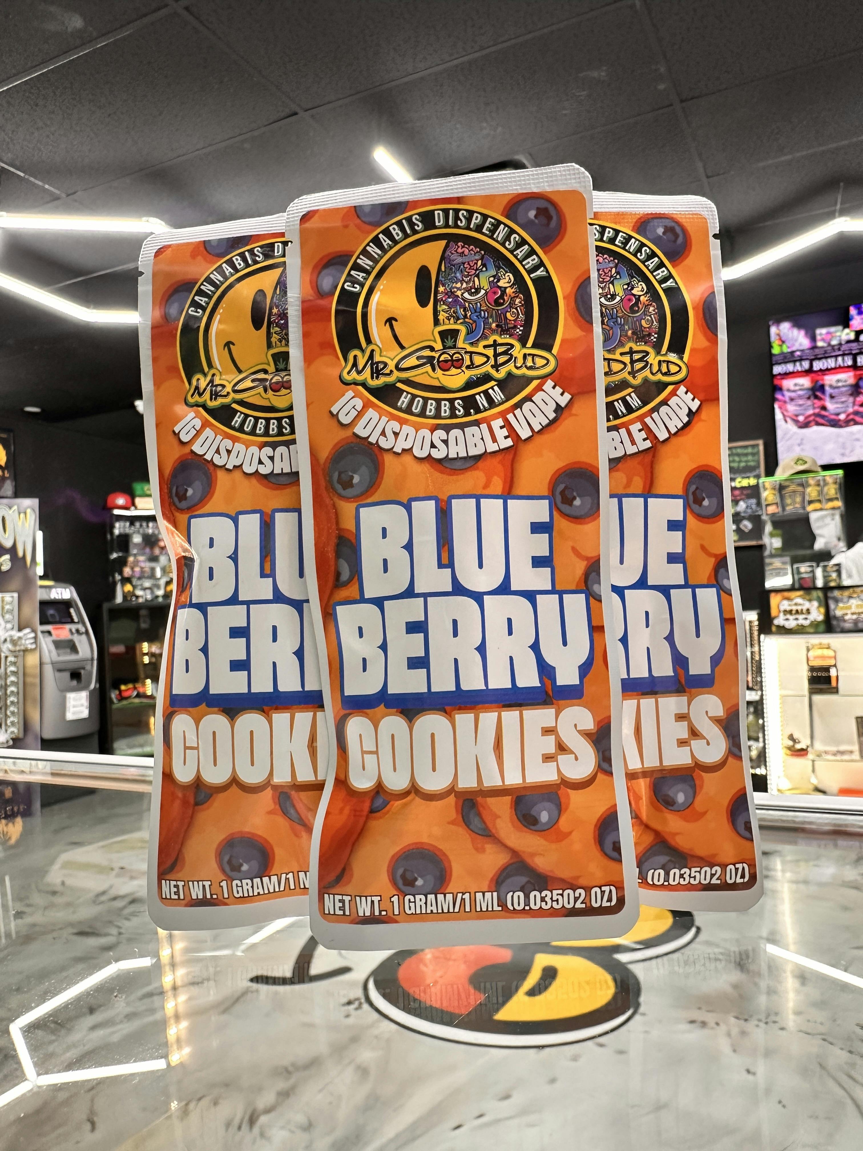MGB - 1G Disposable Vape - Blueberry Cookies