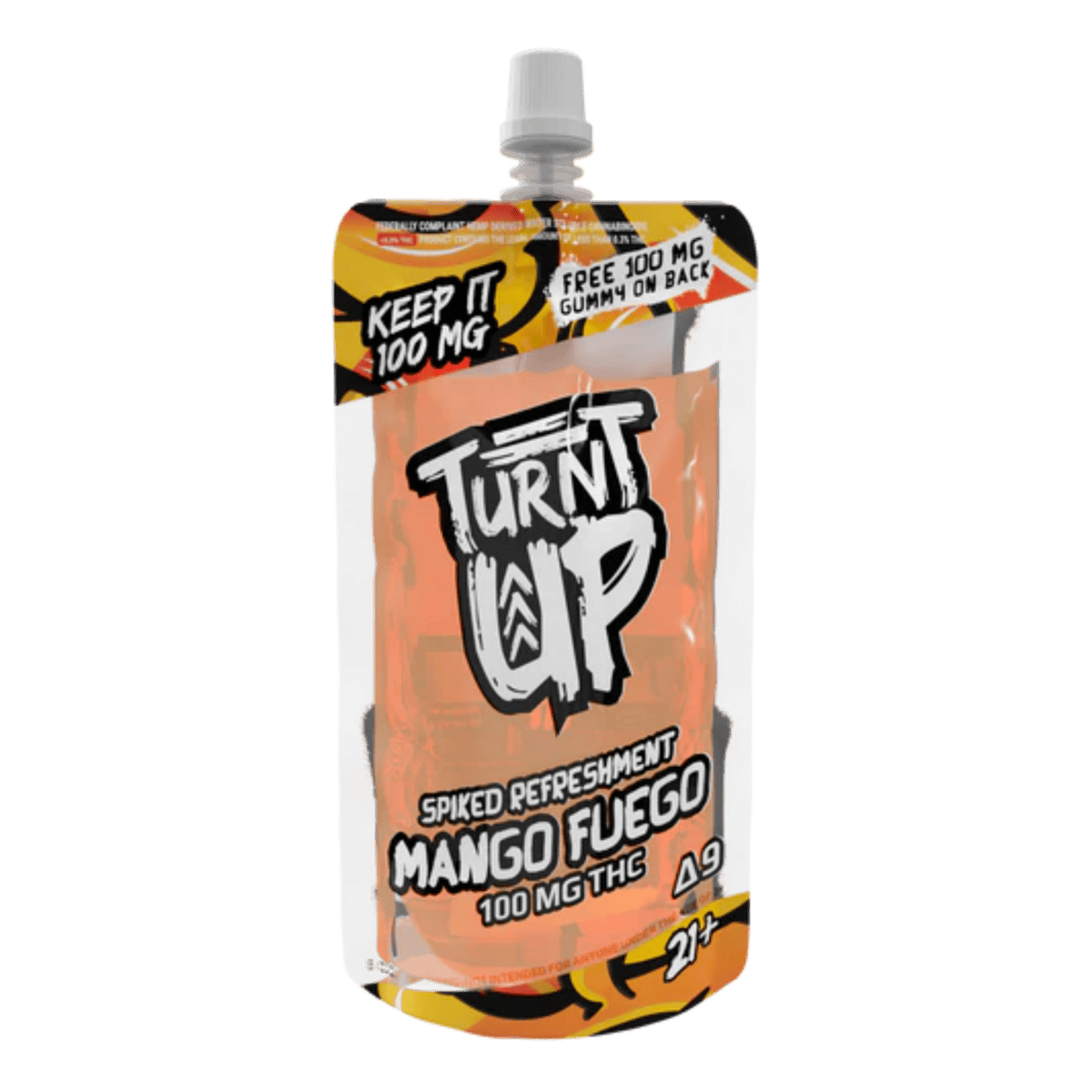 Turnt Up - Mango - 100mg