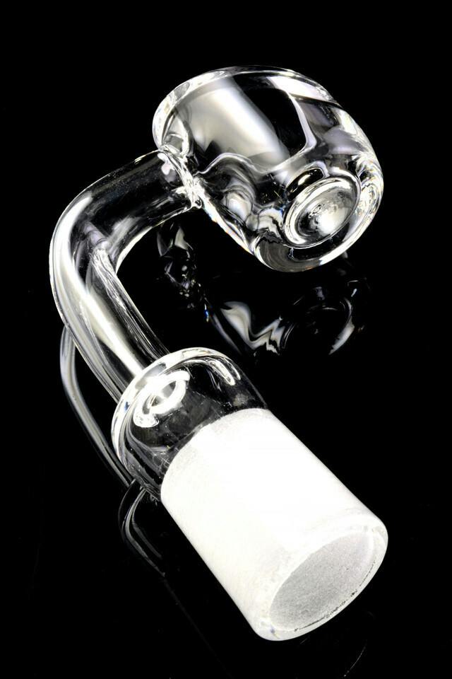 banger, 14.5mm female domeless quartz banger nail (4mm thickness)