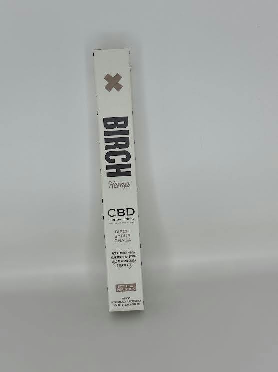 Birch Alaska Birch Syrup Chaga CBD Honey Sticks (10 pack)