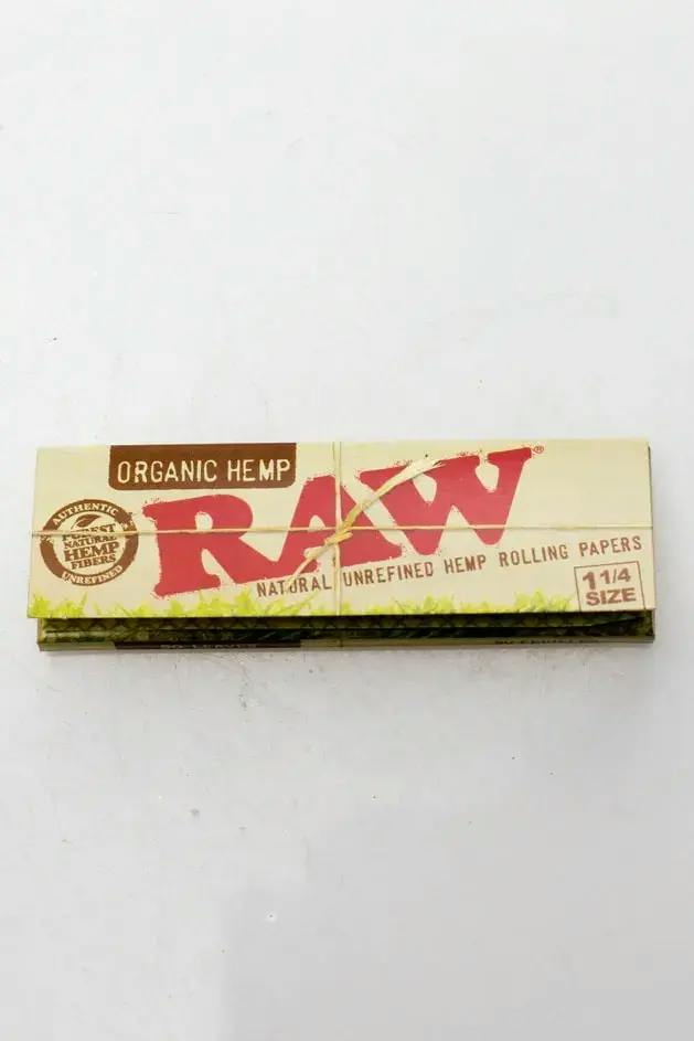 RAW Organic Hemp Rolling Paper 1 1/4