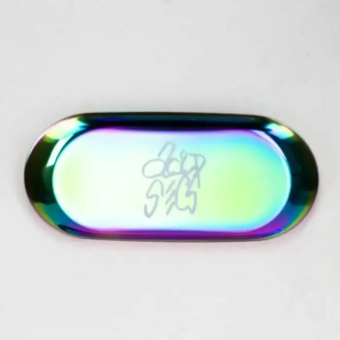 Acid Secs | Oval Metal Trays Rainbow