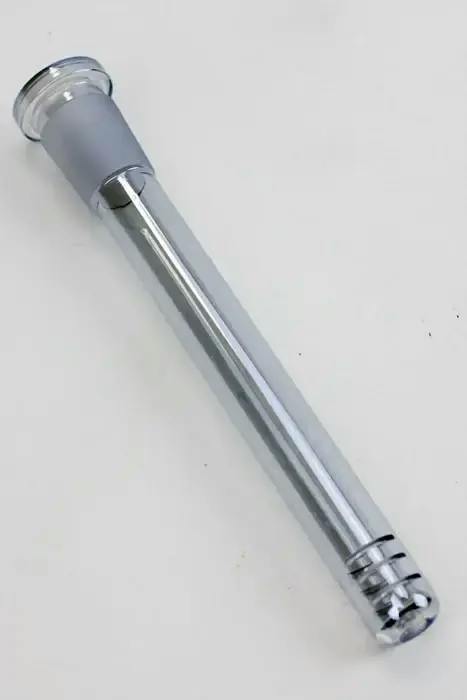 Metallic Color Glass 6 slits downstem - Light Green Sunshine