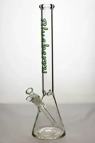16" Blueberry glass beaker water bong