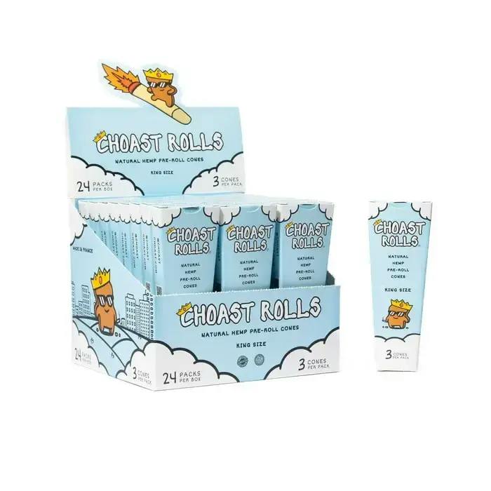 Choast Rolls | 3 Pack King Size Hemp Cones