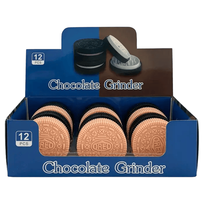 Cookie Style Plastic Grinders (2-Part)
