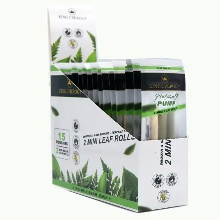 King Cheroot | Cordia Palm Leaf Roll - Mini (Natural)