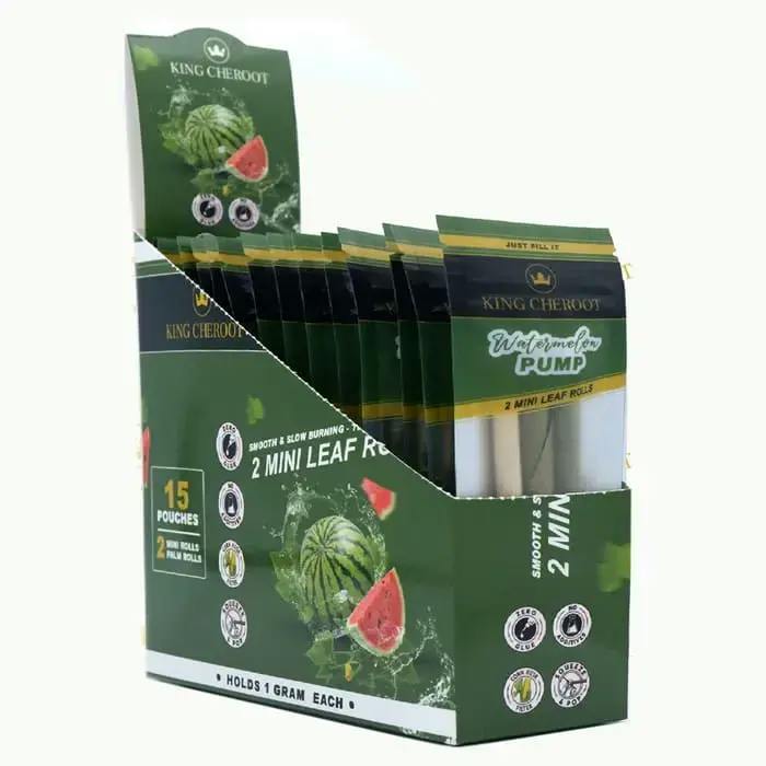 King Cheroot | Cordia Palm Leaf Roll - Mini (Watermelon)