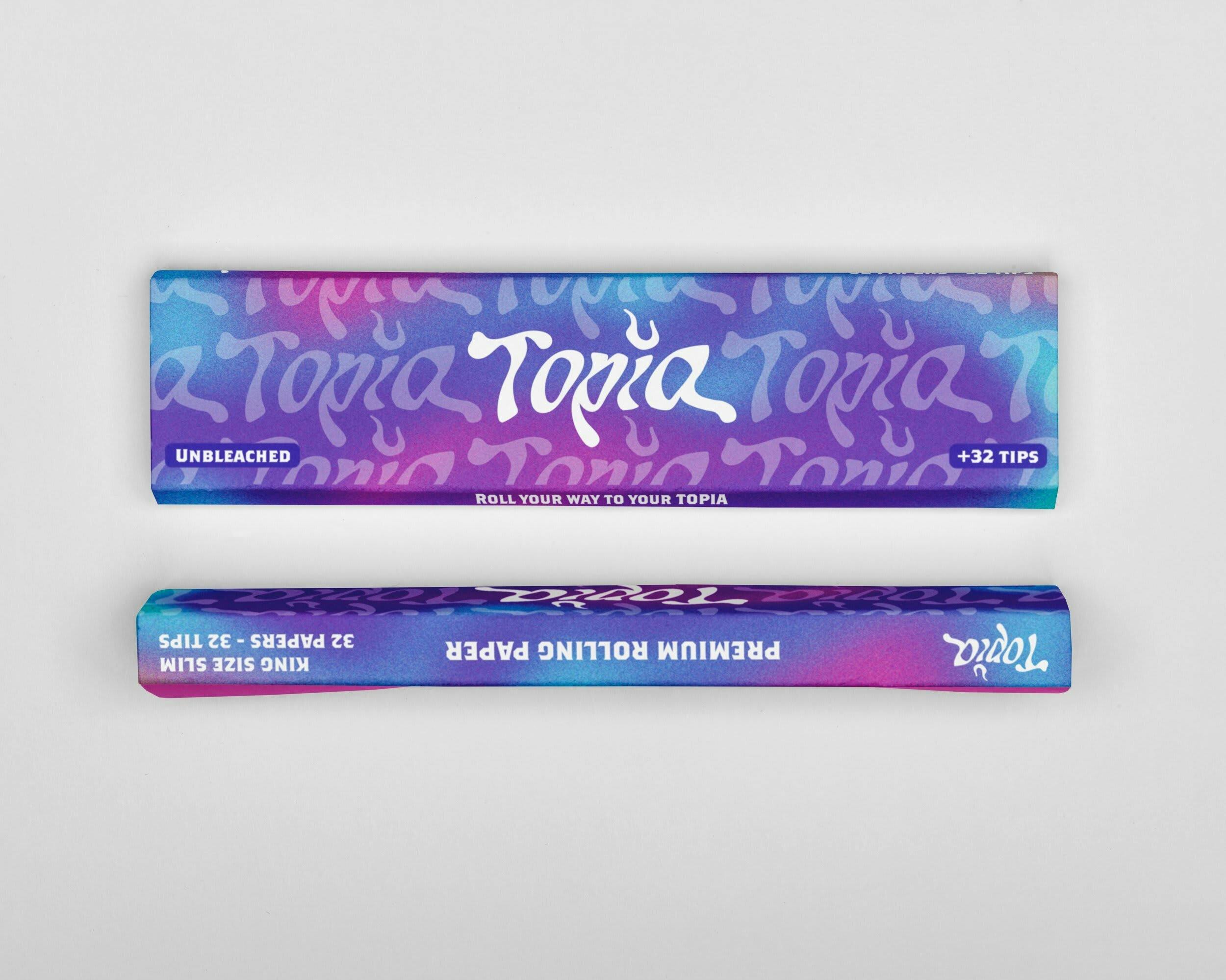 TOPIA King Size Unbleached with Filters