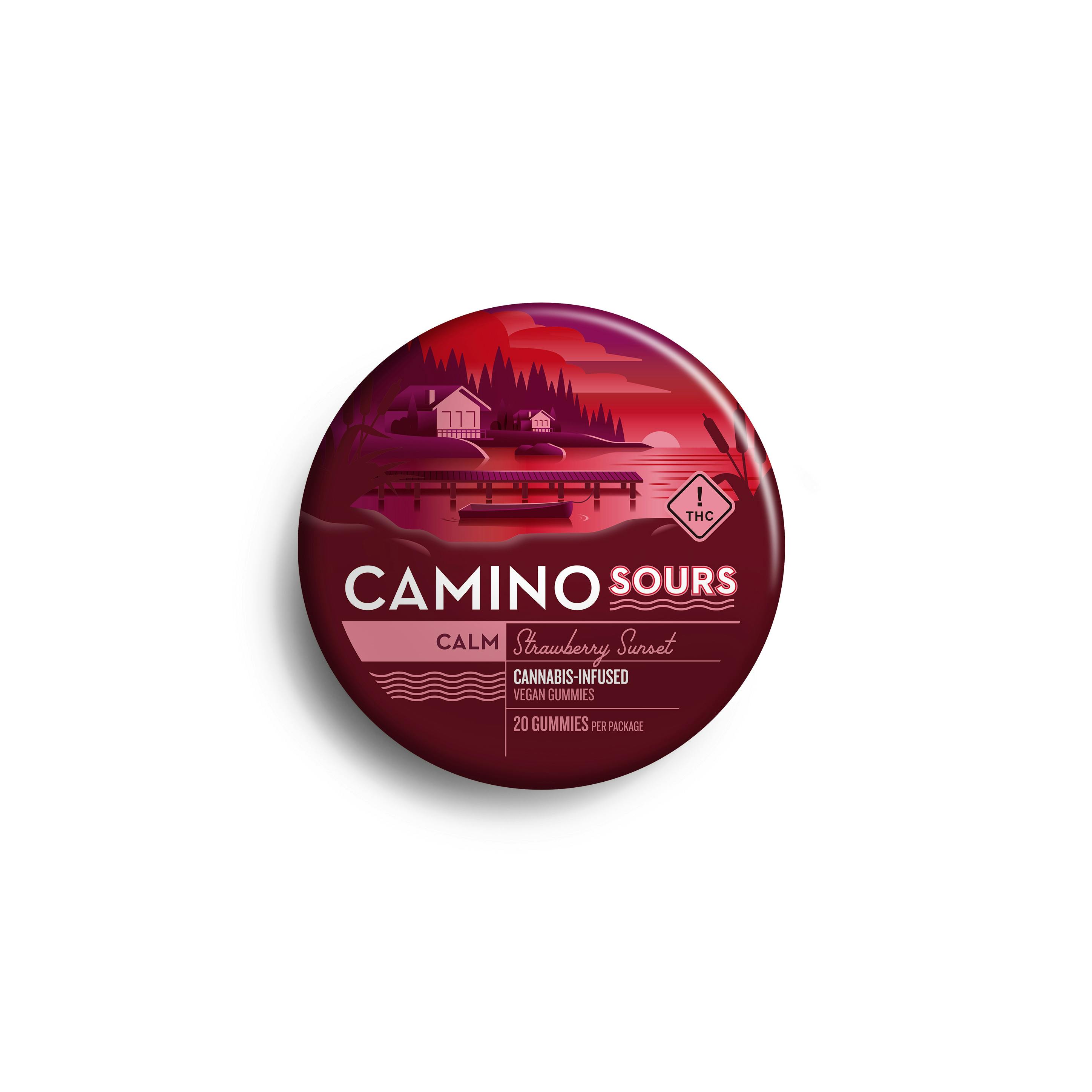 CAMINO - SOUR STRAWBERRY SUNSET - GUMMIES - [100MG] - 10PK