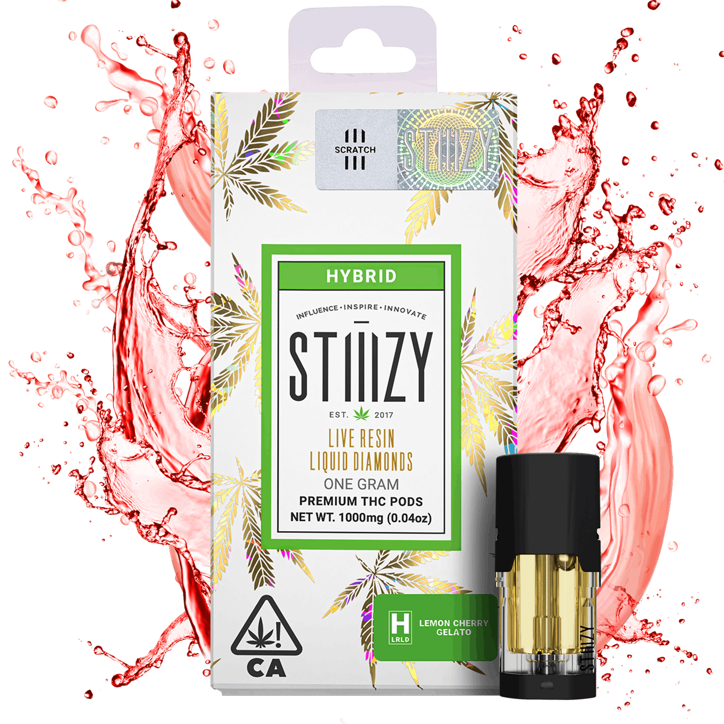 Stiiizy — Lqd Pods - Lemon Cherry Gelato