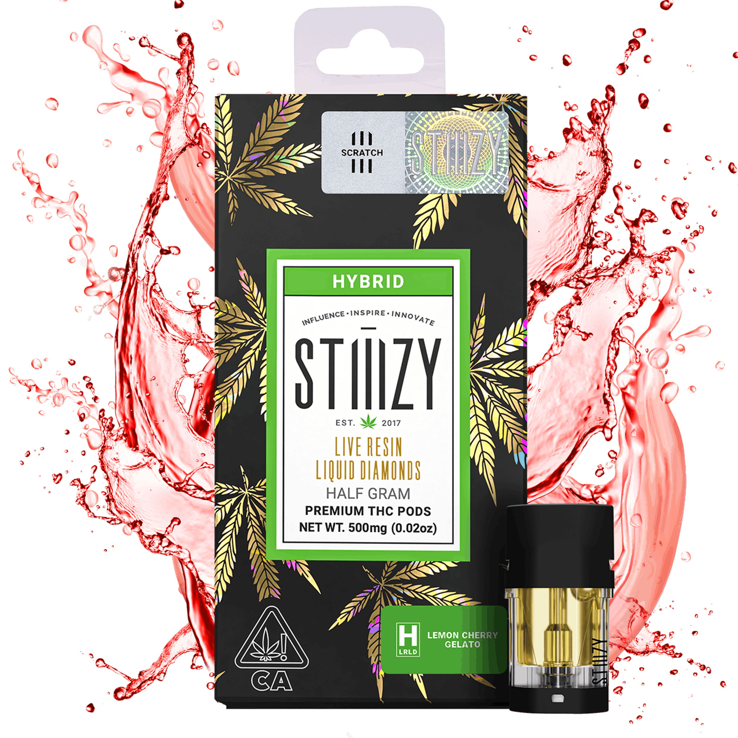 Stiiizy — Lqd Pods - Lemon Cherry Gelato
