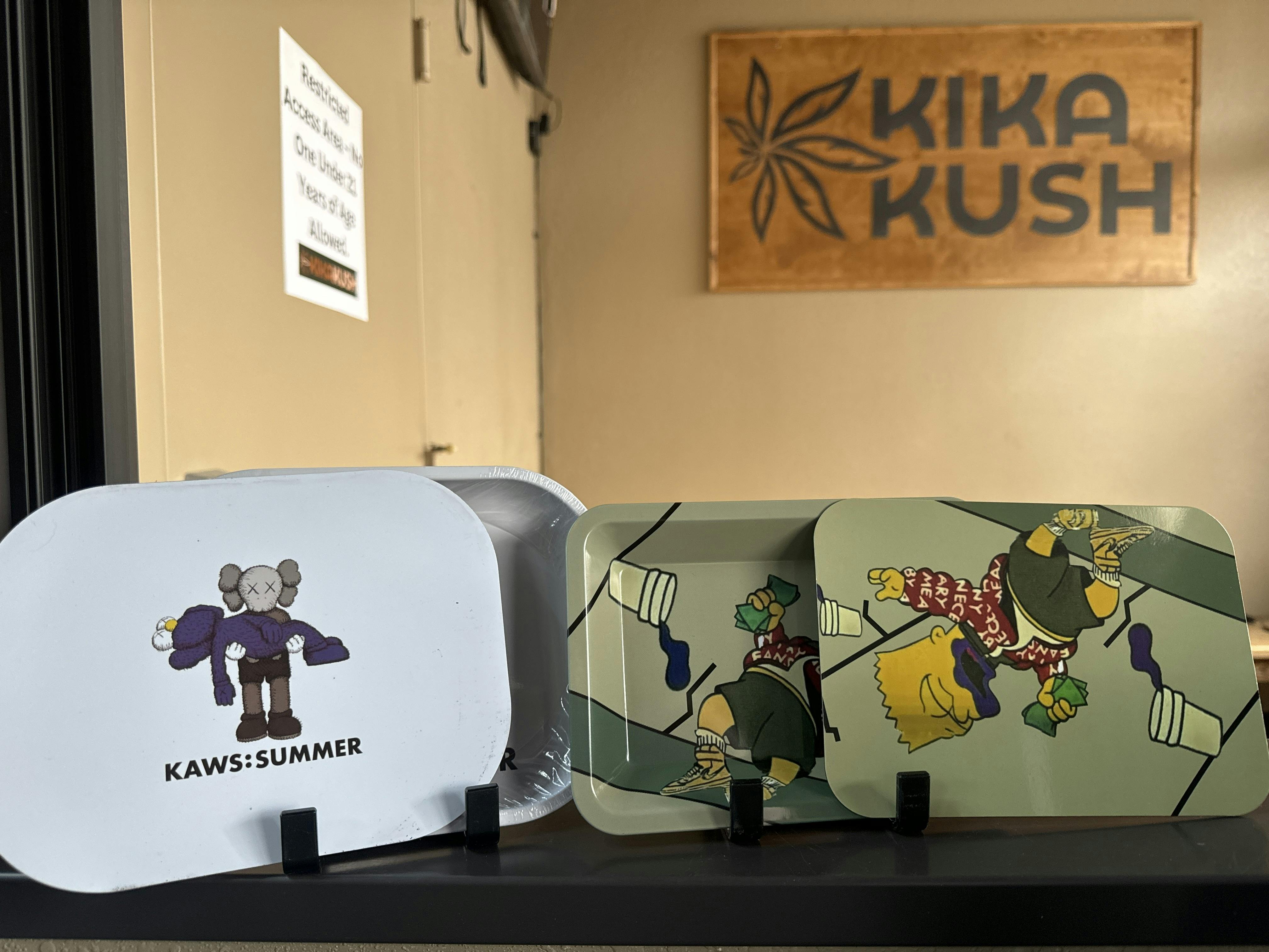 Metal Rolling Trays - Small With Lid